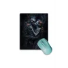 SonicTouch Karanlık İskelet Çift Kaydırmaz Gaming Oyuncu Dikişsiz Siyah Mouse Pad17x21cm