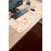 SonicTouch Nar Çiçeği Rüyası Dikişsiz Pürüzsüz Sıvı Geçirmez XXL Gamer Ofis Klavye Mousepad 40x90cm