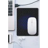 SonicTouch Mavi Siyah Petek Desenli Kaydırmaz Gaming Oyuncu Masaüstü Dikişsiz Mouse Pad 17x21cm