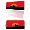 SonicTouch Red Dead Redemption Kaymaz Gaming Oyuncu Masaüstü Dikişsiz Kırmızı Klavye Mouse Pad 32x70Cm