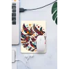 SonicTouch Renkli Kuşlar Pürüzsüz Yüzey Kaymaz Taban Dikişsiz Kenar Gamer Oyuncu Mouse Pad 19x23cm
