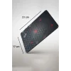 SonicTouch Siyah Petek Desenli Kaydırmaz Gaming Oyuncu Masaüstü Dikişsiz Mouse Pad 17x21cm