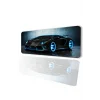 SonicTouch Tron Yarış Arabası Temalı Kaymaz Gaming Oyuncu Masaüstü Dikişsiz Siyah Klavye Mouse Pad 32x70Cm