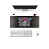 SonicTouch UltraGrand Hayat Kısa Kuşlar Uçuyor Grafiti Xxl Sıvı Geçirmez Gamer Oyuncu Klavye Mouse Pad 40x90Cm