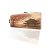 SonicTouch UltraGrand Japon Kiraz Ağacı ve Japon Evi Dikişsiz Xxl Gaming Oyuncu Masaüstü Pembe Klavye Mouse Pad 40x90Cm