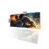 SonicTouch UltraGrand Ring Ateşi Boksör Temalı Gamer Oyuncu Xxl Klavye Mouse Pad 40x90Cm