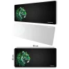 SonicTouch UltraGrand Siyah ve Neon Yeşili Kaplan Dikişsiz Xxl Gaming Oyuncu Masaüstü Klavye Mouse Pad 40x90Cm