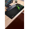 SonicTouch UltraGrand Siyah ve Neon Yeşili Soldier Dikişsiz Xxl Gaming Oyuncu Masaüstü Klavye Mouse Pad 40x90Cm