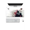 SonicTouch UltraGrand Suikastçı Gamer Oyuncu Xxl Beyaz Klavye Mouse Pad 40x90Cm