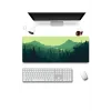 SonicTouch UltraGrand Dağ Orman Manzaralı Yeşil Dikişsiz Xxl Gaming Oyuncu Masaüstü Klavye Mouse Pad 40x90Cm