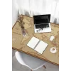 SonicTouch Vintage Retro Dünya Haritası Kaymaz Deri Dikişsiz Silinebilir Yıkanabilir Masa Matı Pad 70x140cm