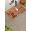 Valerine Life Ağaç ve Kuşlar Sonbahar Temalı Welcome Kapı Önü Paspası 45x70cm