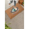 Valerine Life Aman Göz Değmesin Nazar Boncuğu Welcome Kapı Önü Paspası 45x70cm