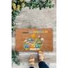 Valerine Life Anaokuluna Özel Hoş Geldiniz Kapı Önü Paspası 45x70cm