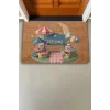 Valerine Life Ay ve Piknik Temalı Welcome Kapı Önü Paspası 45x70cm