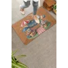 Valerine Life Ay ve Piknik Temalı Welcome Kapı Önü Paspası 45x70cm