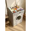 Valerine Life Çamaşır ve Kurutma Makinesi Üstü Düzenleyici Matı Örtüsü Kaymaz Sıvı Geçirmez 27CMD251005