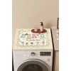 Valerine Life Çamaşır ve Kurutma Makinesi Üstü Düzenleyici Matı Örtüsü Kaymaz Sıvı Geçirmez 27CMD251006