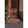 Valerine Life Ceviz Yaprağı Welcome Kapı Önü Paspası 45x70cm