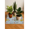 Valerine Life Çiçek Saksı Matı Salon Balkon Bitkileri Zemin Koruyucu Kaymaz Saksı Altlığı 60x60cm 27SAD250622