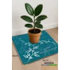 Valerine Life Çiçek Saksı Matı Salon Balkon Bitkileri Zemin Koruyucu Kaymaz Saksı Altlığı 60x60cm 27SAD250623