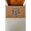 Valerine Life Düş Kapanı Kuş Tüyleri Welcome Kapı Önü Paspası 45x70cm