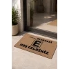 Valerine Life Eczane Logolu Coco Görünüm Hoş Geldiniz işyeri Koko Kapı Önü Paspası 50x90cm Kişiye Firmaya Özel