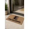Valerine Life Eczane Logolu Coco Görünüm Kaymaz Hoş Geldiniz işyeri Koko Kapı Önü Paspası 50x90cm
