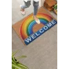 Valerine Life Gökkuşağı Welcome Kapı Önü Paspası 45x70cm