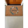 Valerine Life İhtişamlı Tavus Kuşu Welcome Kapı Önü Paspası 45x70cm