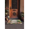 Valerine Life İngiliz Beş Çayı Temalı Welcome Kapı Önü Paspası 45x70cm