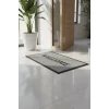 Valerine Life SoftTouch Dokulu Nem Alıcılı Kaymaz Taban Kapı Önü Ev İş Yeri Ofis Paspası 50x90cm