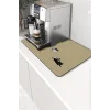 Valerine Life Kahve Makinesi Matı Sıvı Geçirmez Kaymaz Yıkanır Çaycı Çay Espresso Makinesi Pad 35x45cm 27KHD241228