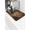 Valerine Life Kahve Makinesi Matı Sıvı Geçirmez Kaymaz Yıkanır Çaycı Çay Espresso Makinesi Pad 35x45cm 27KHD250206