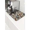Valerine Life Kahve Makinesi Matı Su Geçirmez Kaymaz Yıkanabilir Çaycı, Çay Espresso Makinesi Pad 35x45cm 27KHD240102