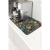 Valerine Life Kahve Makinesi Matı Su Geçirmez Kaymaz Yıkanabilir Çaycı, Çay Espresso Makinesi Pad 35x45cm 27KHD240109