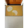 Valerine Life Kişniş Çiçeği Zarafeti Sarı Renk Welcome Hoş Geldiniz Kapı Önü Paspası 45x70cm