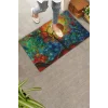 Valerine Life Masalsı Güneş Işıltılı Renklerin Dansı Welcome Hoş Geldiniz Kapı Önü Paspası 45x70cm