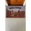 Valerine Life Kapadokya, Peri Bacaları ve Balon Temalı Welcome Kapı Önü Paspası 45x70cm