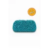 Valerine Life Turkuaz Sabunluk Kaymaz Kıvırcık Lif Dokulu Hızlı Kuruyan Su Tahliyeli Sabun Altlığı 7x11cm 3 Adet