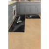 Valerine Life Kitchen Siyah Mutfak Matı Halısı Yıkanır Kaymaz Taban Tezgah Önü Paspası İkili Set