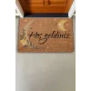 Valerine Life Mehtap Ay ve Yıldız Temalı Hoş Geldiniz Kapı Önü Paspası 45x70cm