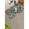 Valerine Life Mozaik Desenli Hoş Geldiniz Kapı Önü Paspası 45x70cm