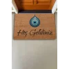 Valerine Life Nazar Boncuğu Hoş Geldiniz Kapı Önü Paspası 45x70cm