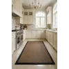 Valerine Life Örgü Vinil Mutfak Bahçe Balkon Banyo Zemin Döşeme Matı Vinyl Kitchen Floor Mat İç, Dış Mekan Halısı