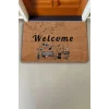 Valerine Life Orkestra Aletleri Temalı Welcome Kapı Önü Paspası 45x70cm