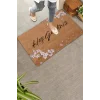 Valerine Life Pembe Kiraz Çiçekleri Hoş Geldiniz Kapı Önü Paspası 45x70cm