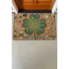 Valerine Life Retro Yonca Yaprağı Welcome Kapı Önü Paspası 45x70cm