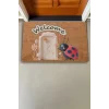 Valerine Life Şans Kapında Uğur Böceği Welcome Kapı Önü Paspası 45x70cm