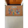 Valerine Life Sarkaç Tüyler Welcome Kapı Önü Paspası 45x70cm